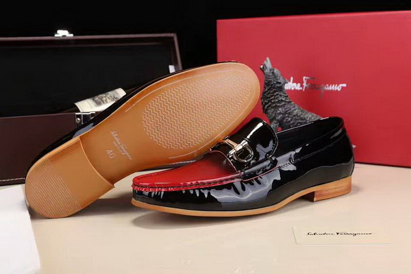 Salvatore Ferragamo Business Men Shoes--086